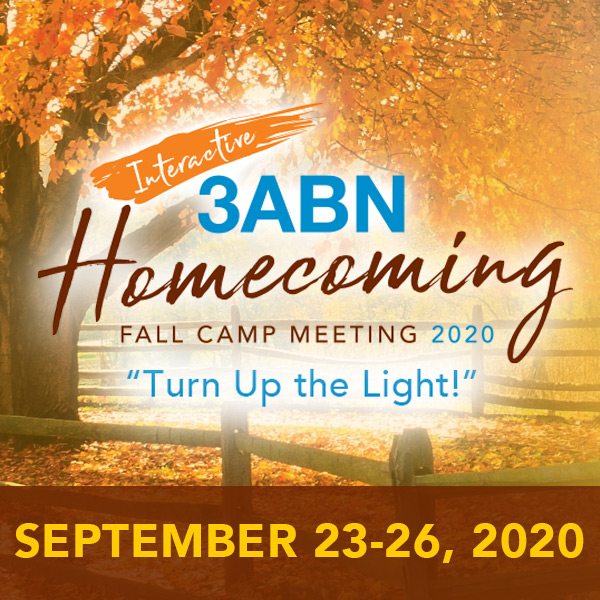 3ABN Fall Camp Meeting September 2326, 2020 Schedule